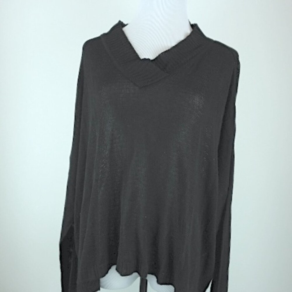 IVAN GRUNDAHL Copenhagen BLACK SWEATER oversized L